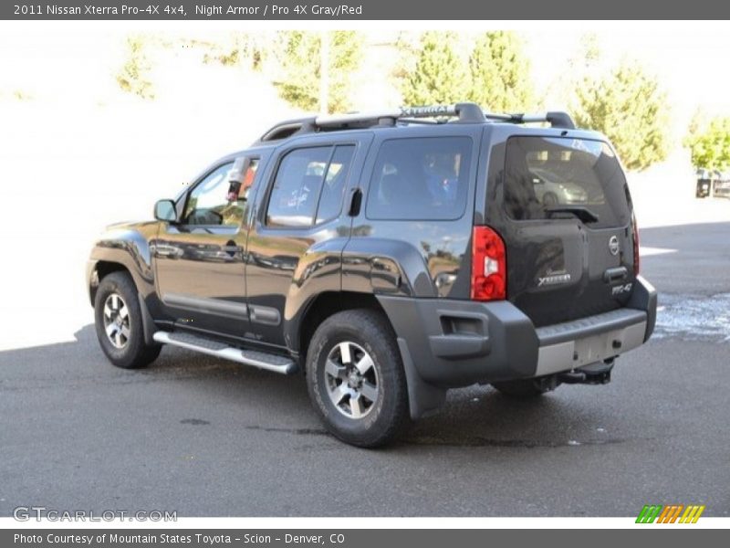 Night Armor / Pro 4X Gray/Red 2011 Nissan Xterra Pro-4X 4x4