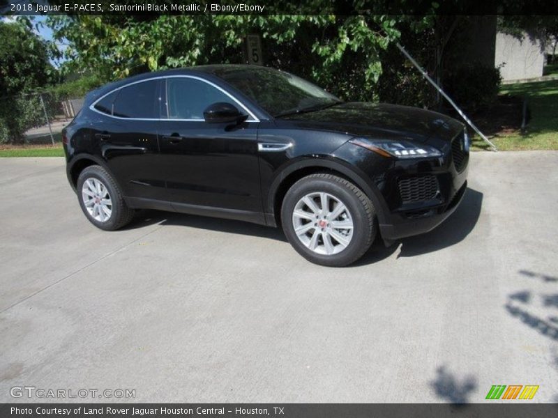 Santorini Black Metallic / Ebony/Ebony 2018 Jaguar E-PACE S