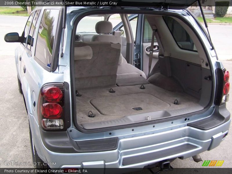 Silver Blue Metallic / Light Gray 2006 Chevrolet TrailBlazer LS 4x4