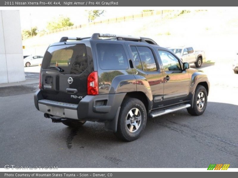 Night Armor / Pro 4X Gray/Red 2011 Nissan Xterra Pro-4X 4x4