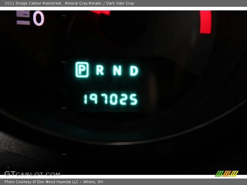 Mineral Gray Metallic / Dark Slate Gray 2011 Dodge Caliber Mainstreet