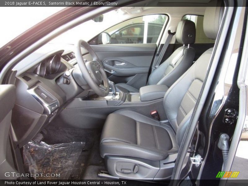 Santorini Black Metallic / Ebony/Ebony 2018 Jaguar E-PACE S