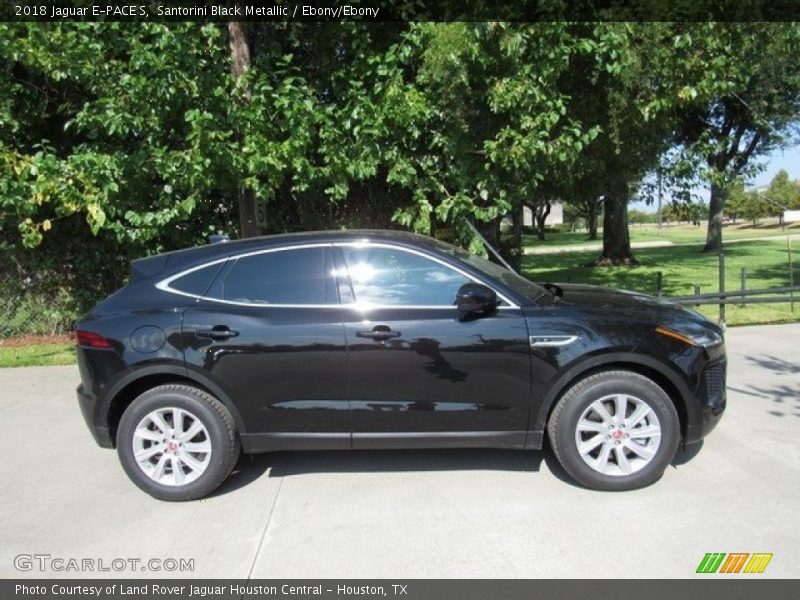 Santorini Black Metallic / Ebony/Ebony 2018 Jaguar E-PACE S