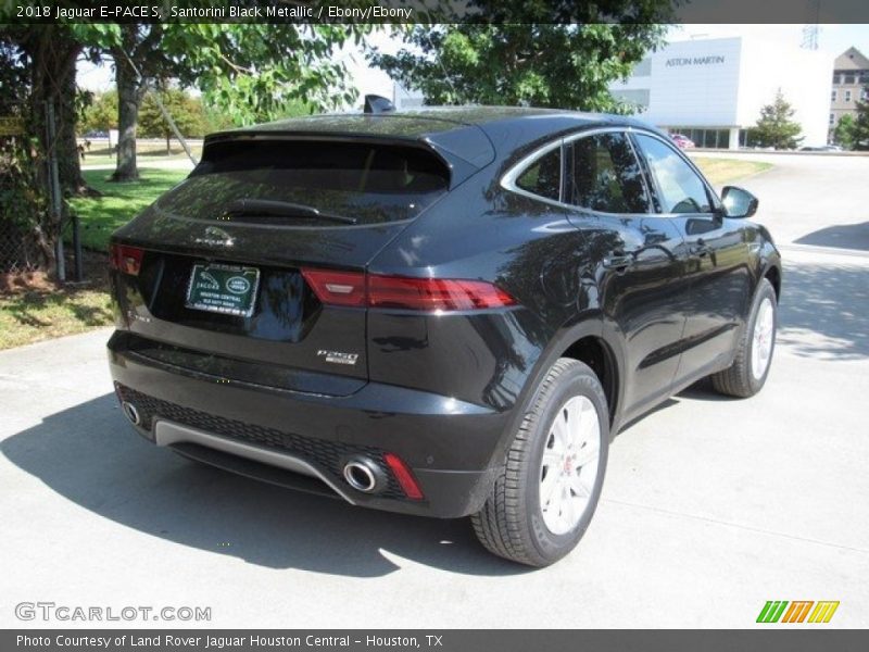 Santorini Black Metallic / Ebony/Ebony 2018 Jaguar E-PACE S