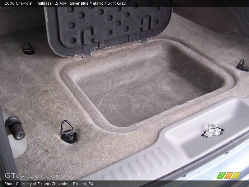 Silver Blue Metallic / Light Gray 2006 Chevrolet TrailBlazer LS 4x4