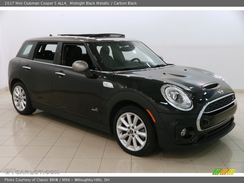 Midnight Black Metallic / Carbon Black 2017 Mini Clubman Cooper S ALL4