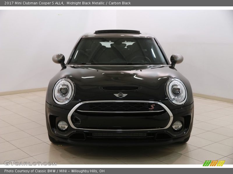 Midnight Black Metallic / Carbon Black 2017 Mini Clubman Cooper S ALL4