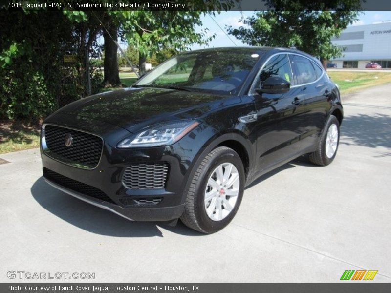 Santorini Black Metallic / Ebony/Ebony 2018 Jaguar E-PACE S