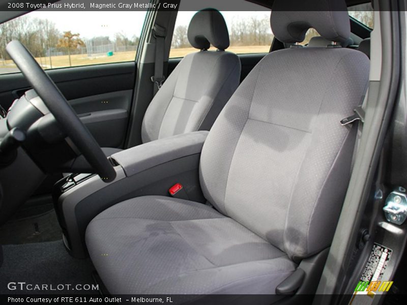 Magnetic Gray Metallic / Gray 2008 Toyota Prius Hybrid