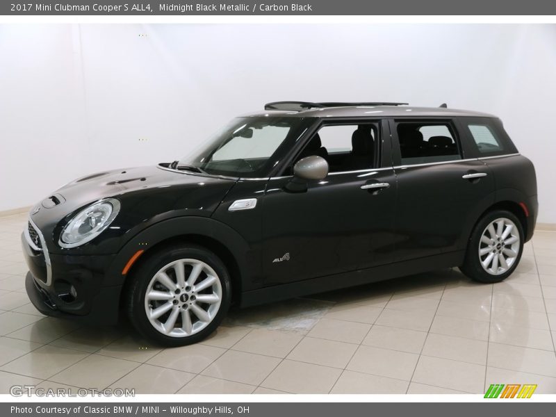 Midnight Black Metallic / Carbon Black 2017 Mini Clubman Cooper S ALL4