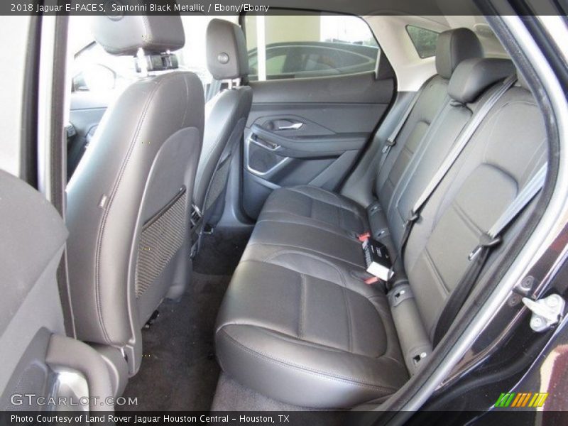 Santorini Black Metallic / Ebony/Ebony 2018 Jaguar E-PACE S