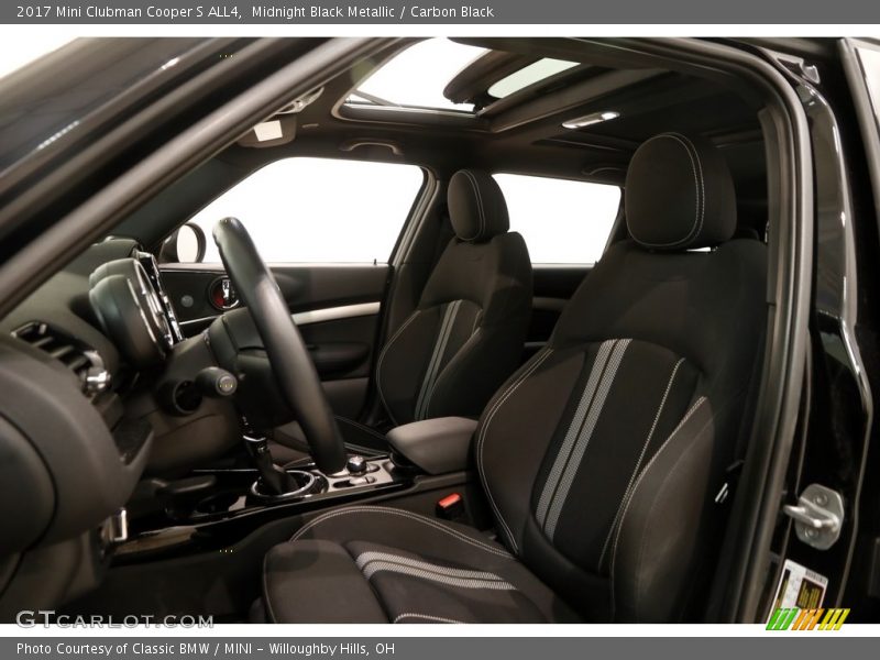 Midnight Black Metallic / Carbon Black 2017 Mini Clubman Cooper S ALL4