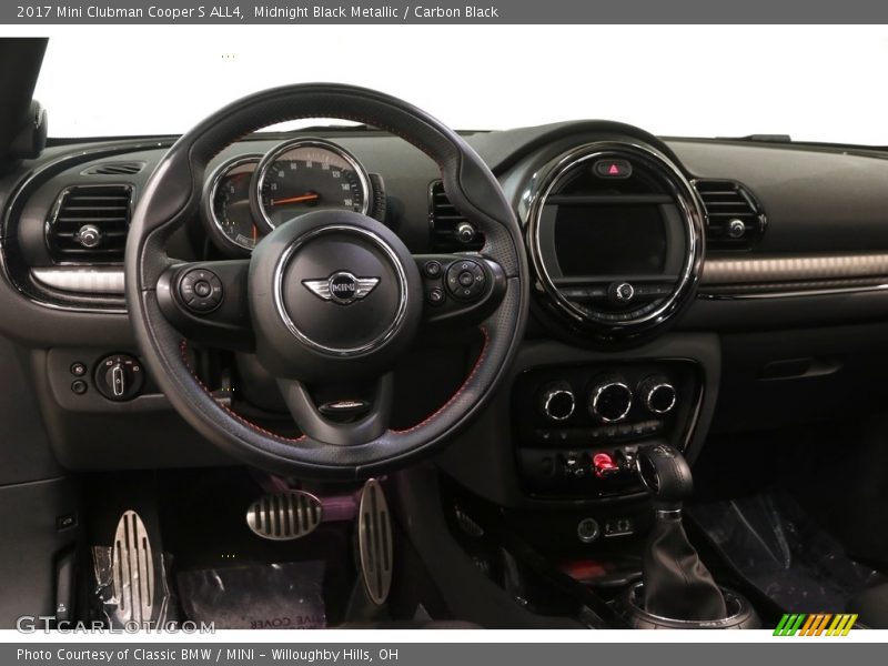 Midnight Black Metallic / Carbon Black 2017 Mini Clubman Cooper S ALL4