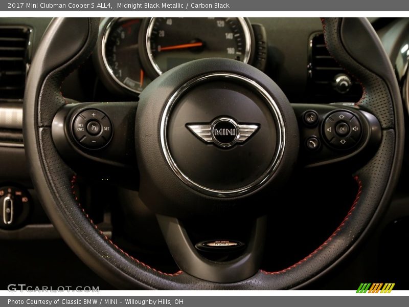 Midnight Black Metallic / Carbon Black 2017 Mini Clubman Cooper S ALL4