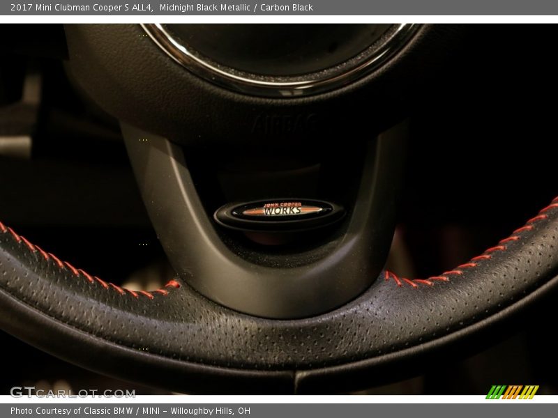 Midnight Black Metallic / Carbon Black 2017 Mini Clubman Cooper S ALL4