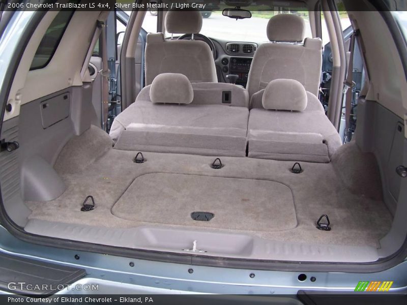 Silver Blue Metallic / Light Gray 2006 Chevrolet TrailBlazer LS 4x4