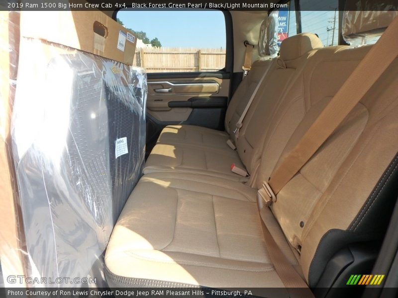Black Forest Green Pearl / Black/Light Mountain Brown 2019 Ram 1500 Big Horn Crew Cab 4x4