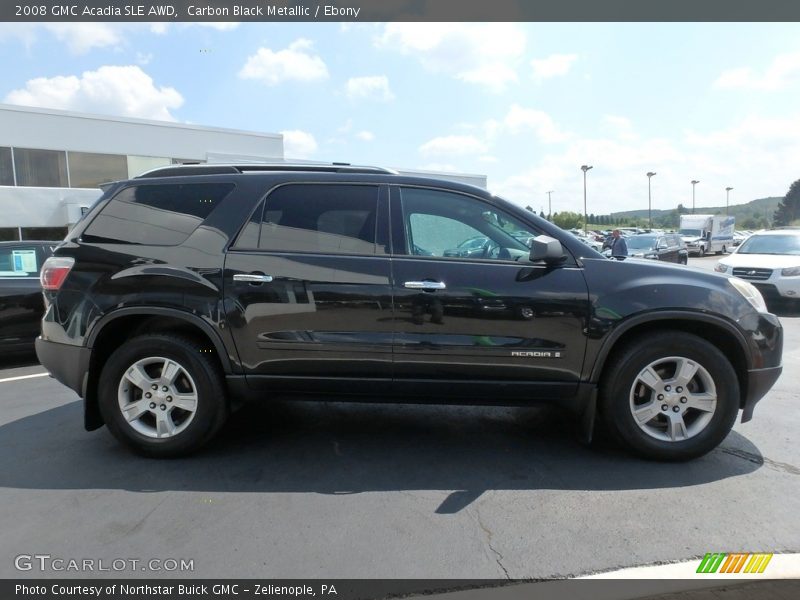 Carbon Black Metallic / Ebony 2008 GMC Acadia SLE AWD