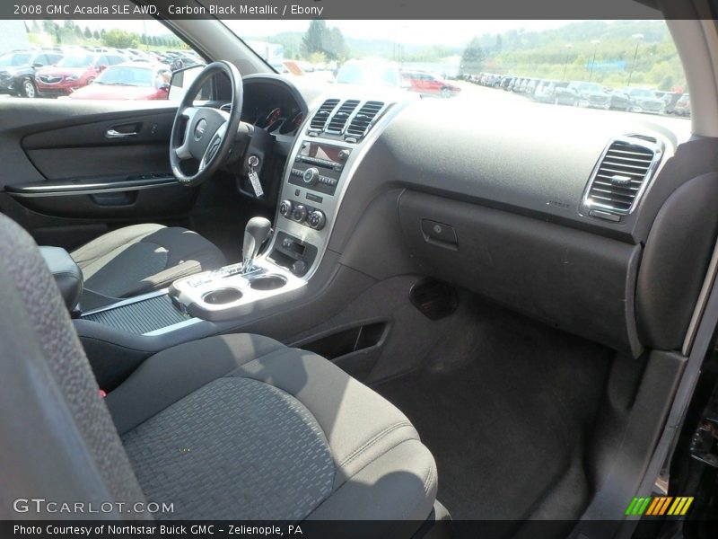 Carbon Black Metallic / Ebony 2008 GMC Acadia SLE AWD