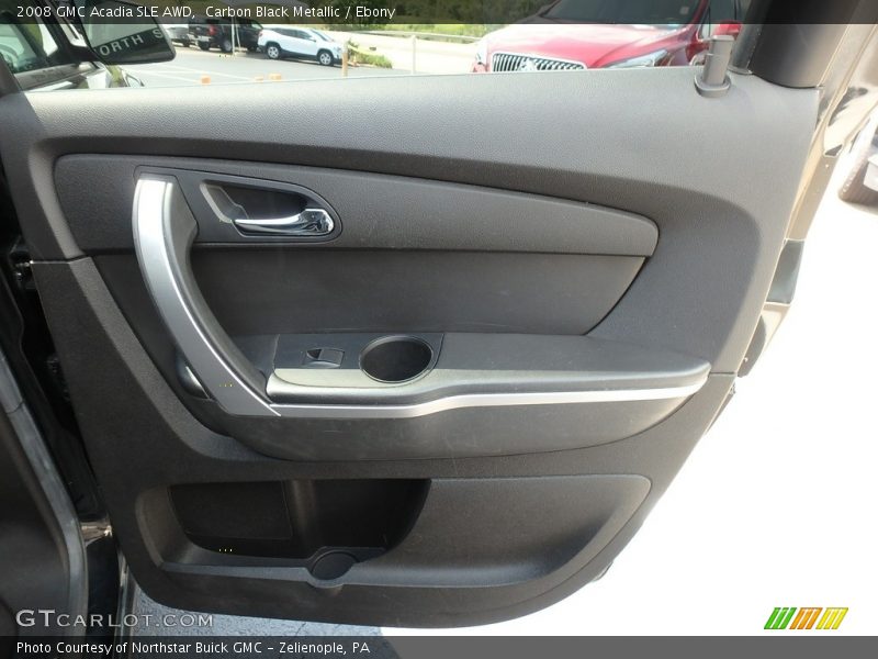 Carbon Black Metallic / Ebony 2008 GMC Acadia SLE AWD
