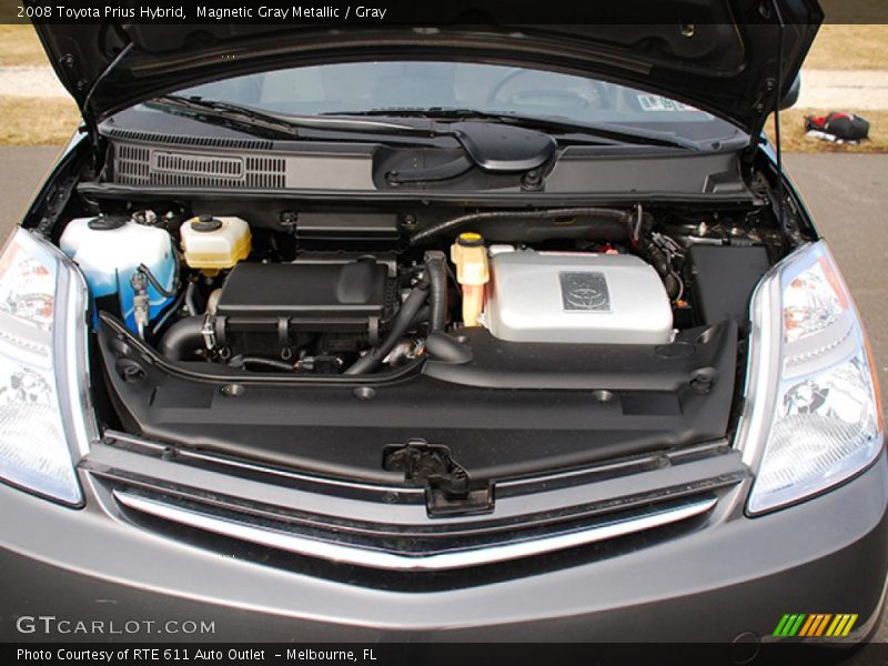 Magnetic Gray Metallic / Gray 2008 Toyota Prius Hybrid