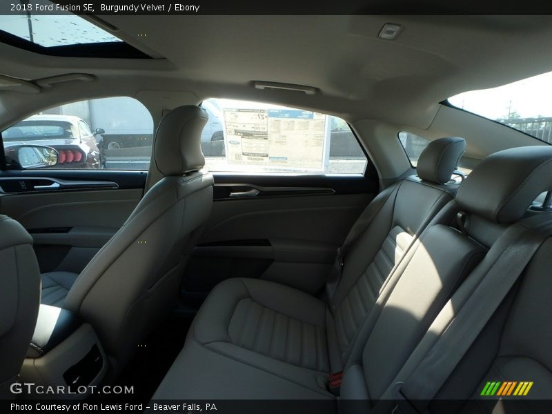 Burgundy Velvet / Ebony 2018 Ford Fusion SE