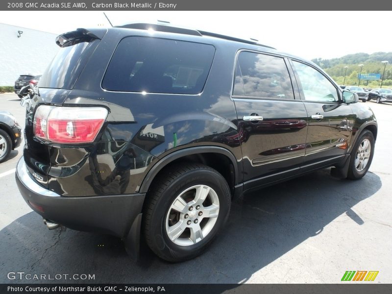 Carbon Black Metallic / Ebony 2008 GMC Acadia SLE AWD