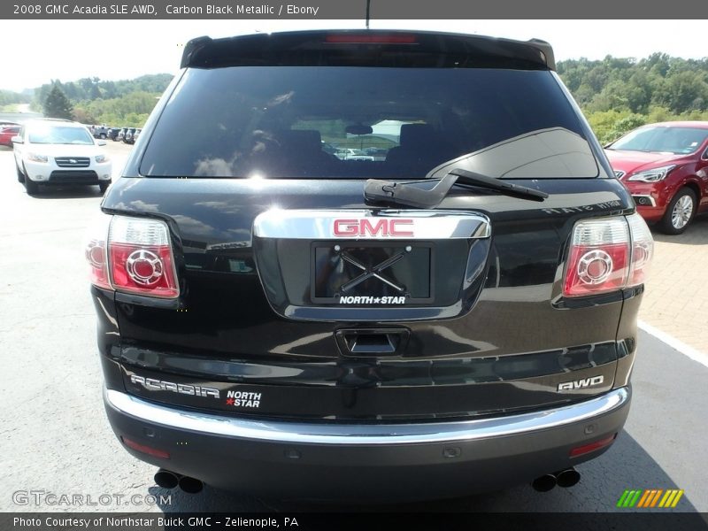 Carbon Black Metallic / Ebony 2008 GMC Acadia SLE AWD