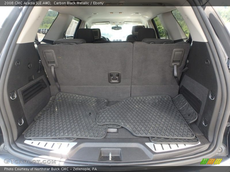 Carbon Black Metallic / Ebony 2008 GMC Acadia SLE AWD