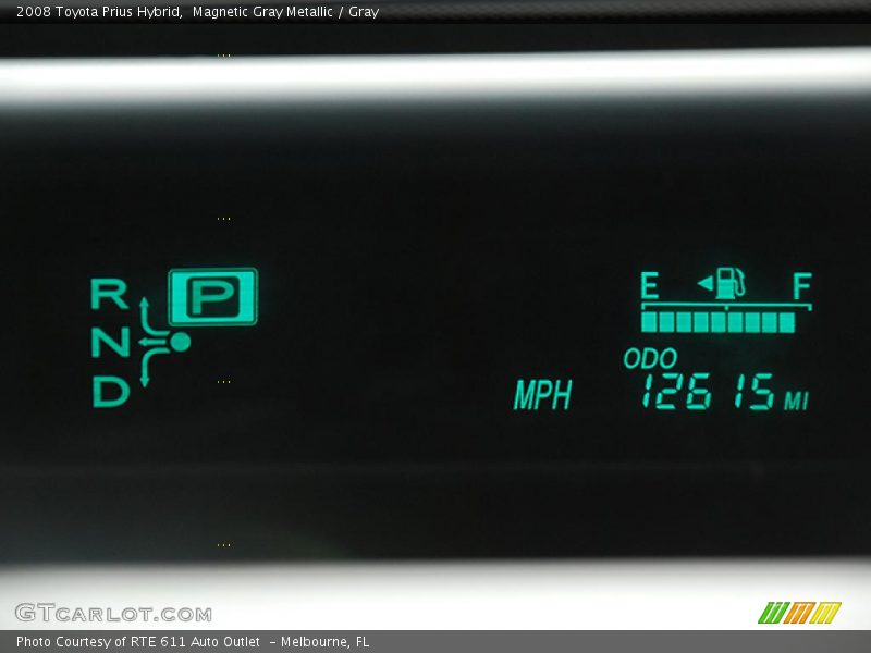Magnetic Gray Metallic / Gray 2008 Toyota Prius Hybrid