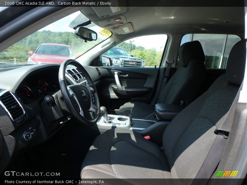 Carbon Black Metallic / Ebony 2008 GMC Acadia SLE AWD