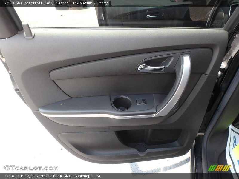 Carbon Black Metallic / Ebony 2008 GMC Acadia SLE AWD