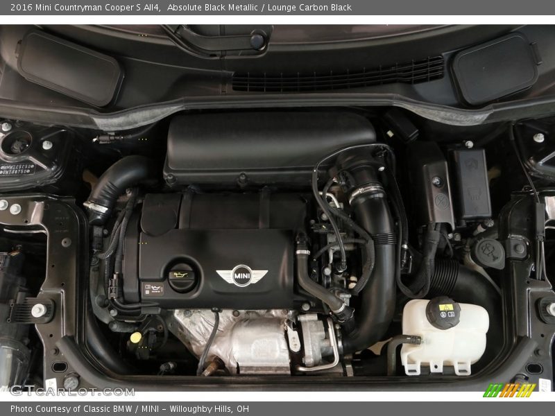 Absolute Black Metallic / Lounge Carbon Black 2016 Mini Countryman Cooper S All4