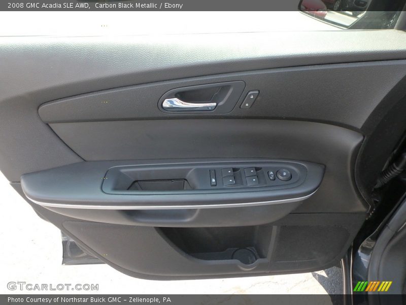 Carbon Black Metallic / Ebony 2008 GMC Acadia SLE AWD