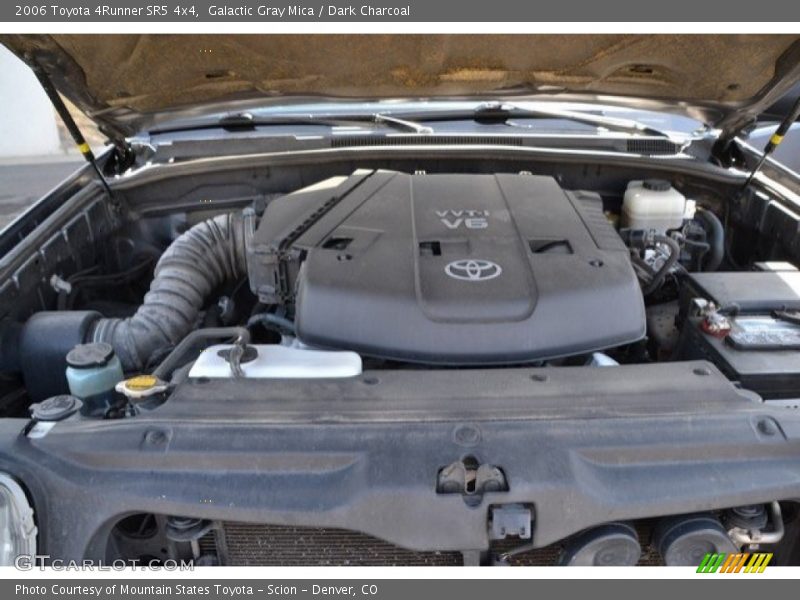 Galactic Gray Mica / Dark Charcoal 2006 Toyota 4Runner SR5 4x4
