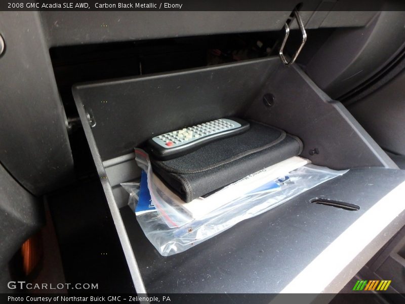 Carbon Black Metallic / Ebony 2008 GMC Acadia SLE AWD