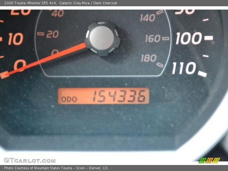 Galactic Gray Mica / Dark Charcoal 2006 Toyota 4Runner SR5 4x4