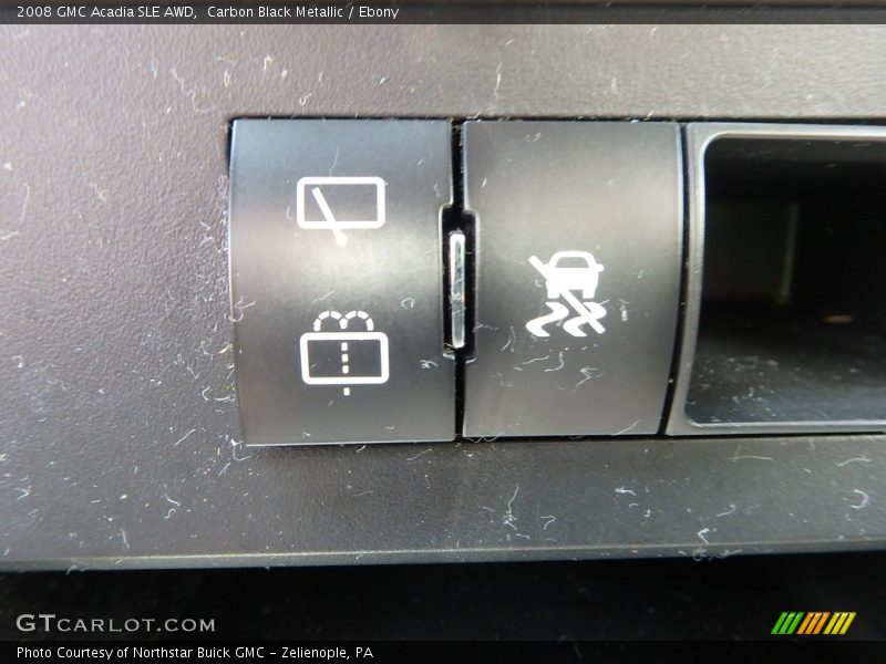 Carbon Black Metallic / Ebony 2008 GMC Acadia SLE AWD