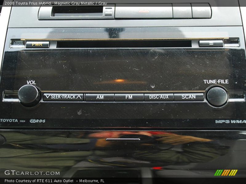 Magnetic Gray Metallic / Gray 2008 Toyota Prius Hybrid