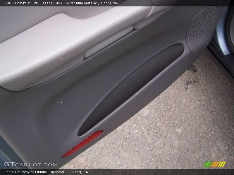Silver Blue Metallic / Light Gray 2006 Chevrolet TrailBlazer LS 4x4