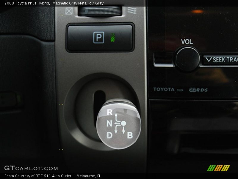 Magnetic Gray Metallic / Gray 2008 Toyota Prius Hybrid