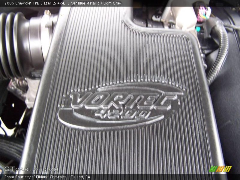 Silver Blue Metallic / Light Gray 2006 Chevrolet TrailBlazer LS 4x4