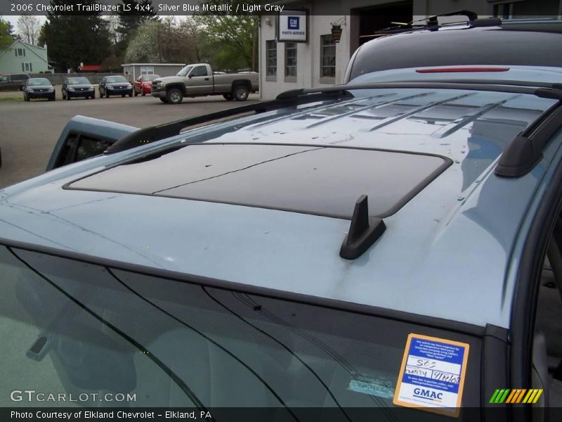 Silver Blue Metallic / Light Gray 2006 Chevrolet TrailBlazer LS 4x4