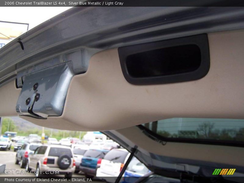 Silver Blue Metallic / Light Gray 2006 Chevrolet TrailBlazer LS 4x4