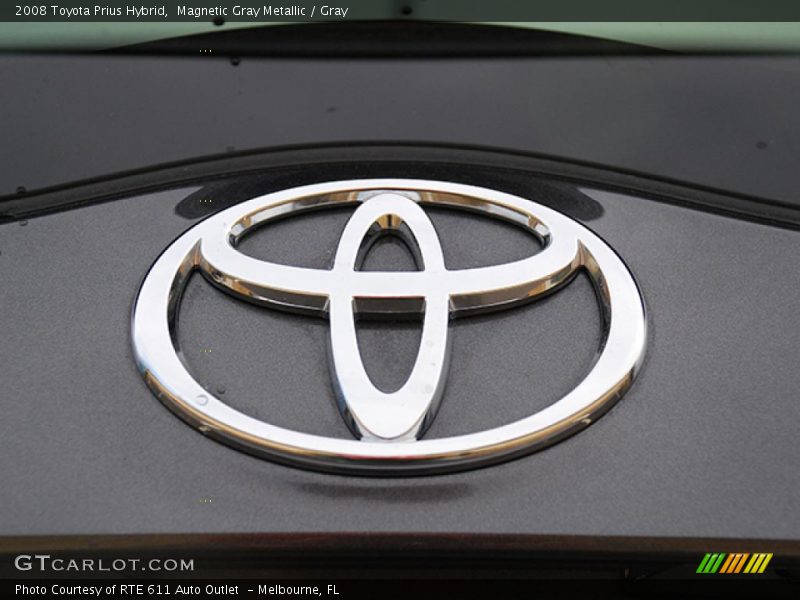 Magnetic Gray Metallic / Gray 2008 Toyota Prius Hybrid