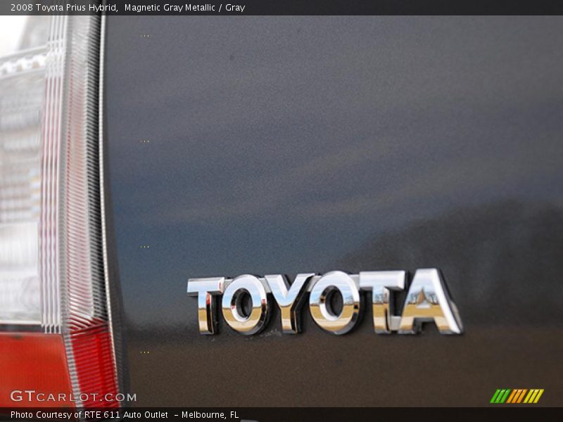 Magnetic Gray Metallic / Gray 2008 Toyota Prius Hybrid