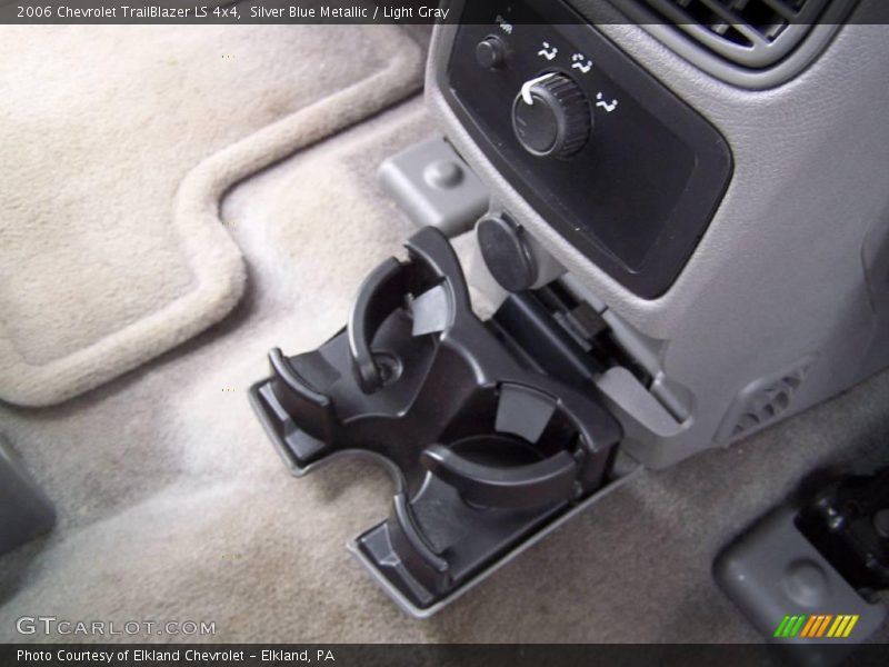Silver Blue Metallic / Light Gray 2006 Chevrolet TrailBlazer LS 4x4