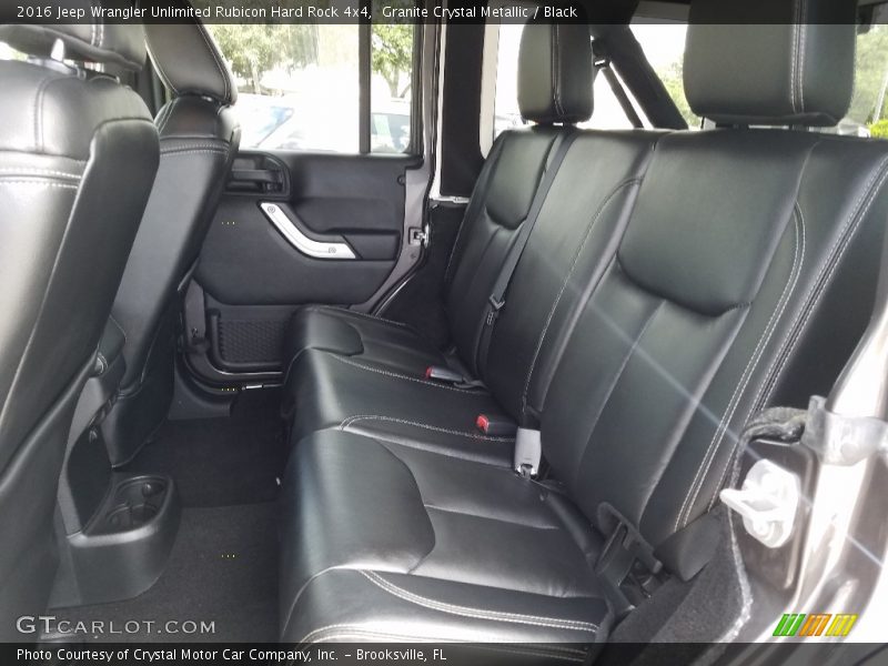 Granite Crystal Metallic / Black 2016 Jeep Wrangler Unlimited Rubicon Hard Rock 4x4