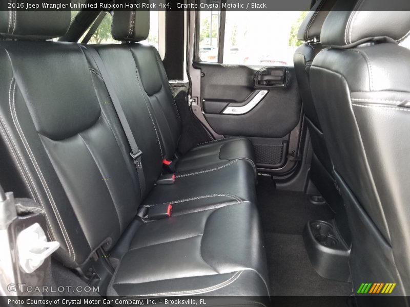 Granite Crystal Metallic / Black 2016 Jeep Wrangler Unlimited Rubicon Hard Rock 4x4
