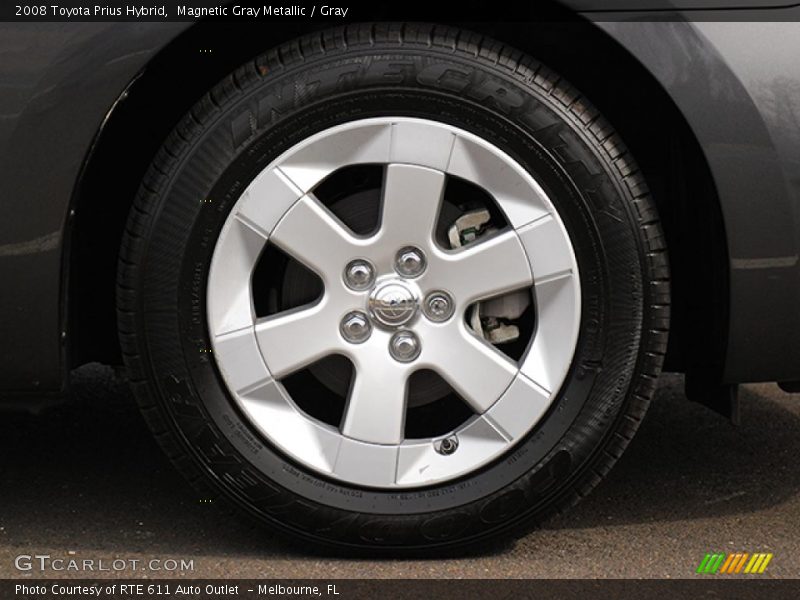 Magnetic Gray Metallic / Gray 2008 Toyota Prius Hybrid
